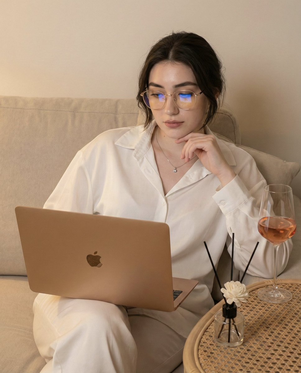 Cozy Evening Macbook Moments