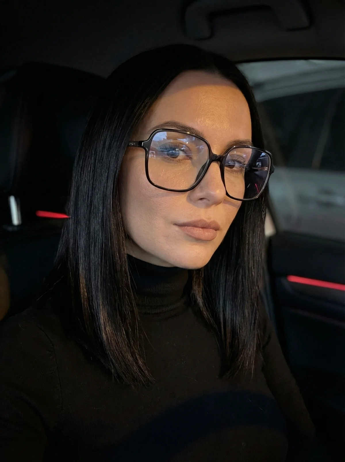 Car Selfie - Evening Glasses