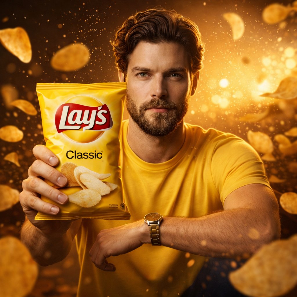 Cinematic Lay's Chips Advertising Shot