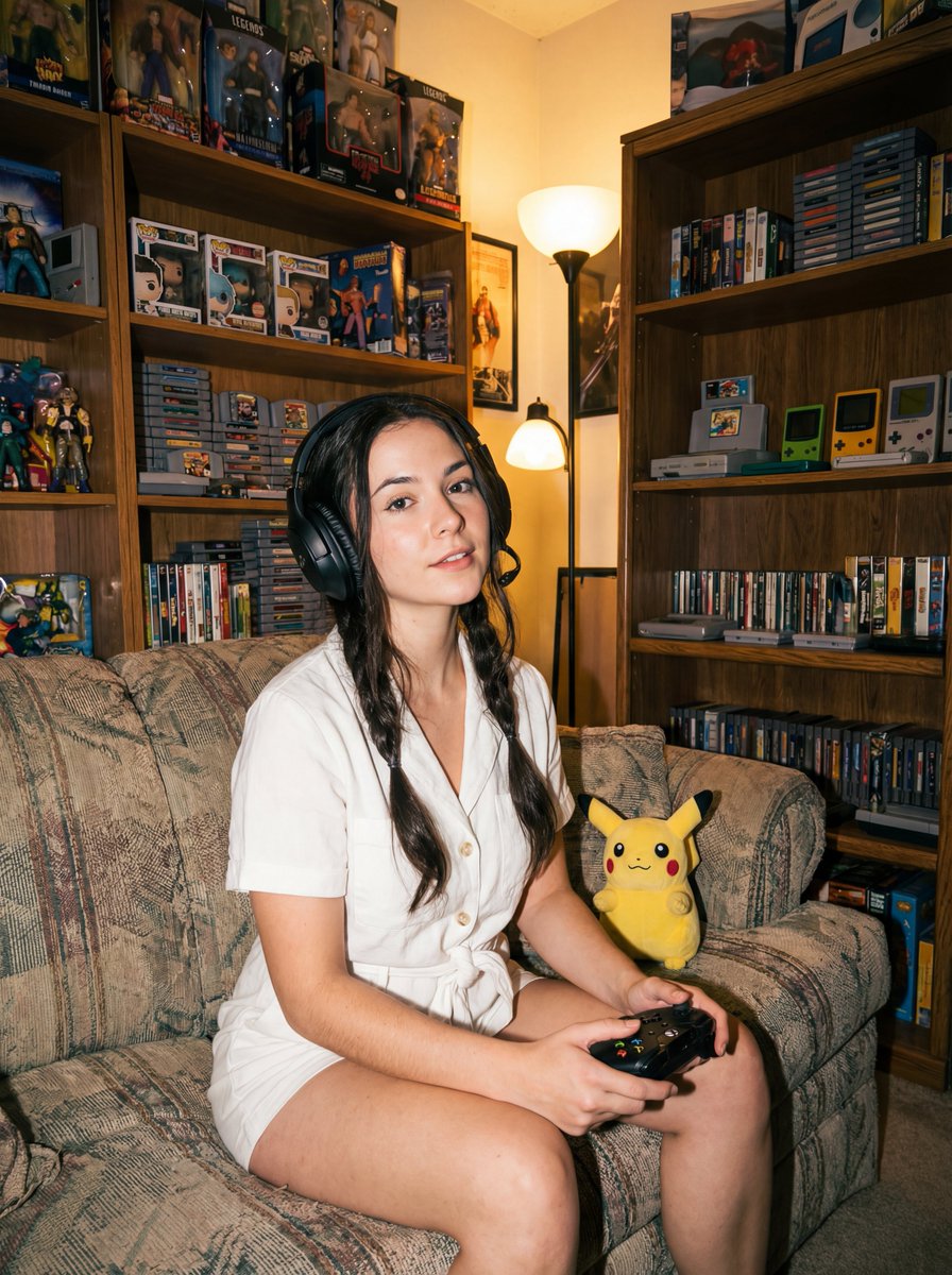 Direct Flash Gamer Girl