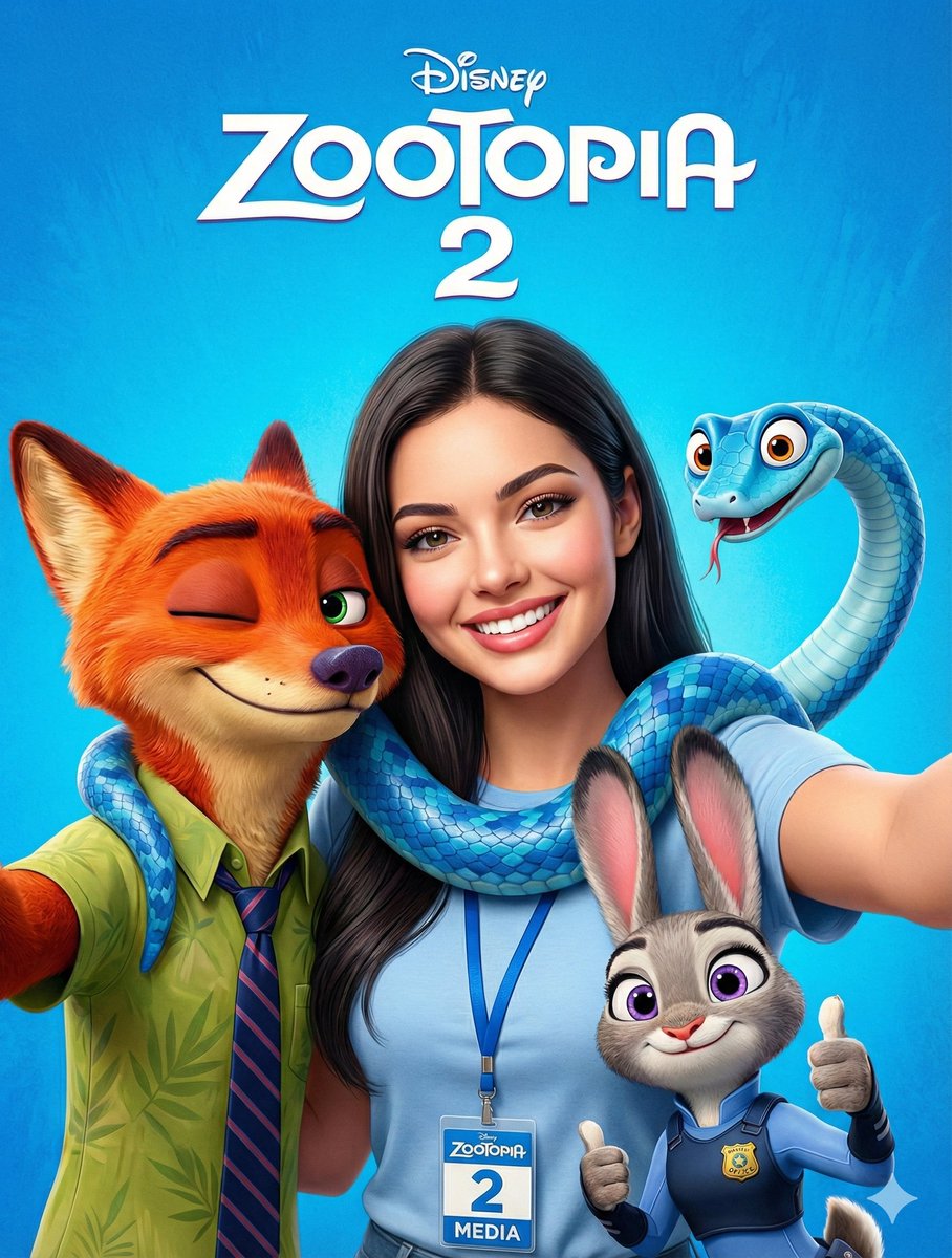 Zootopia 2 Promotional Selfie Poster