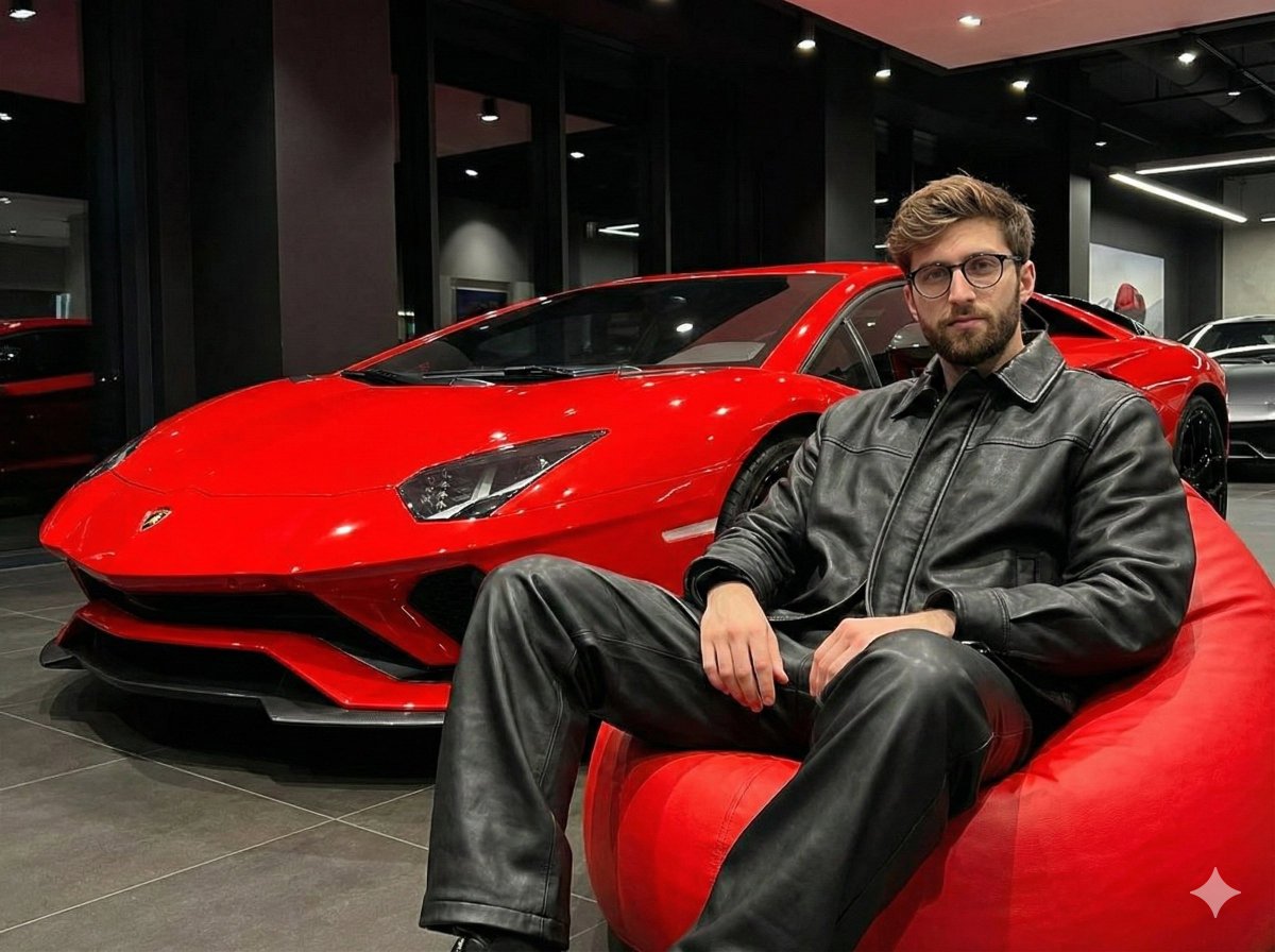 Red Supercar Showroom