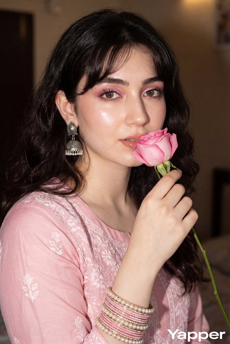 Glamorous Pink Traditional Portrait