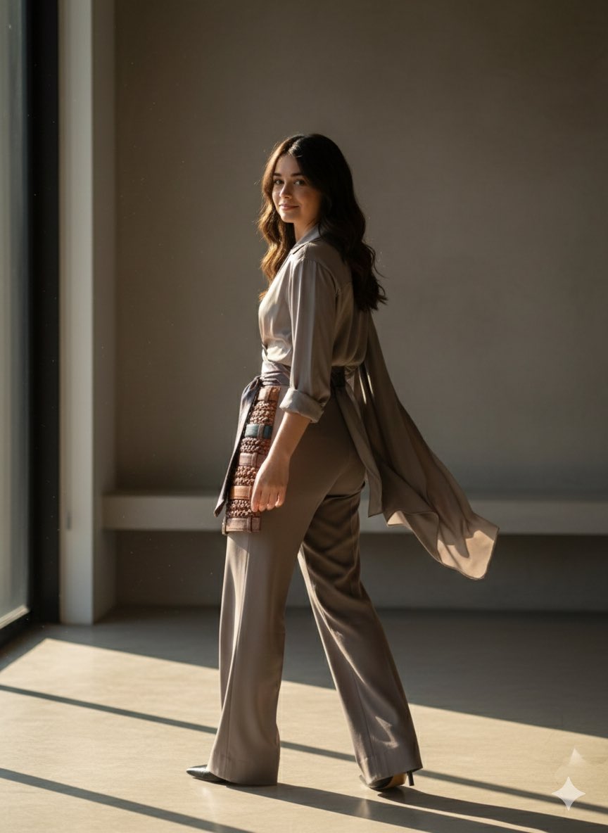 Chic Cinematic Portrait