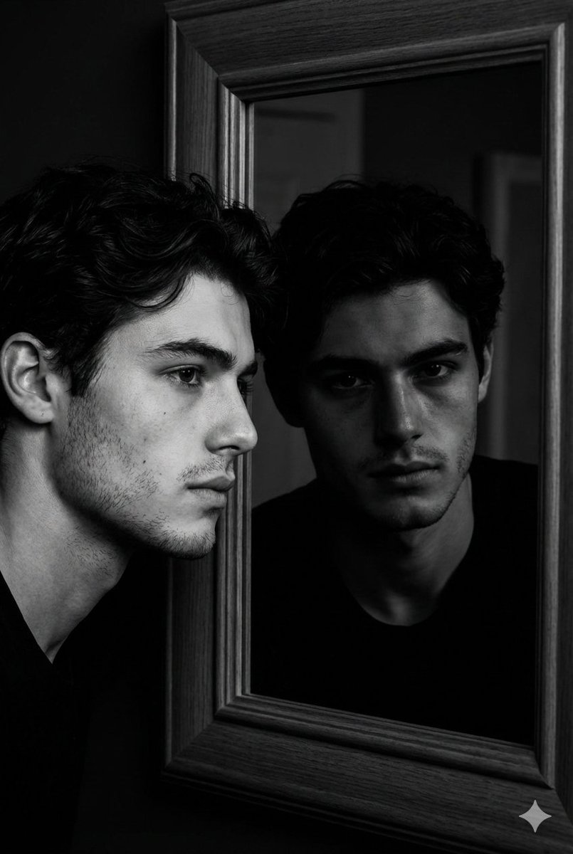 Noir Man in the Mirror