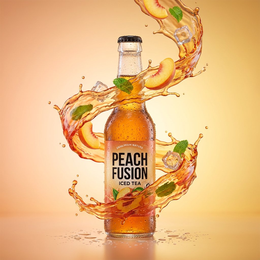 Product Liquid Splash Studio Shot