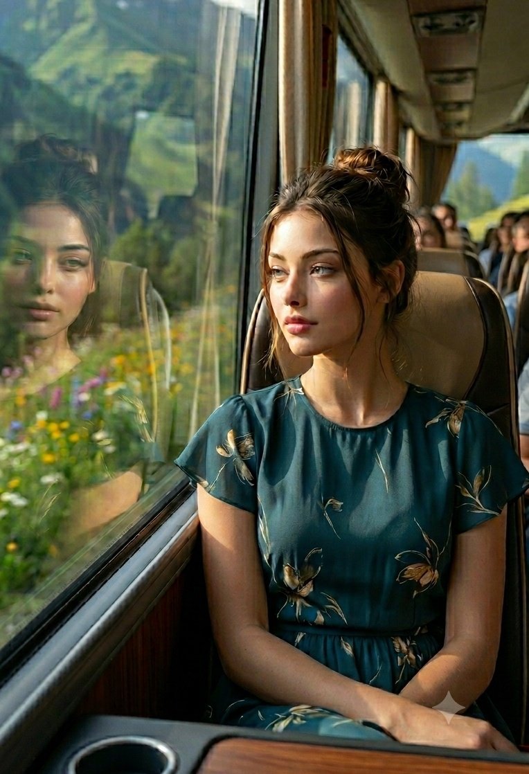Cinematic Travel Portrait Dreamy Light