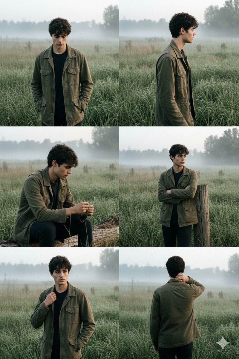 Misty Meadow Contemplation