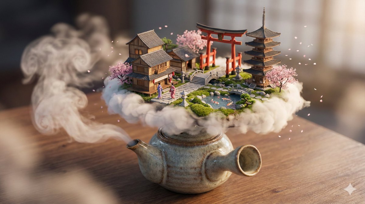 Dreamlike Miniature 3D Diorama