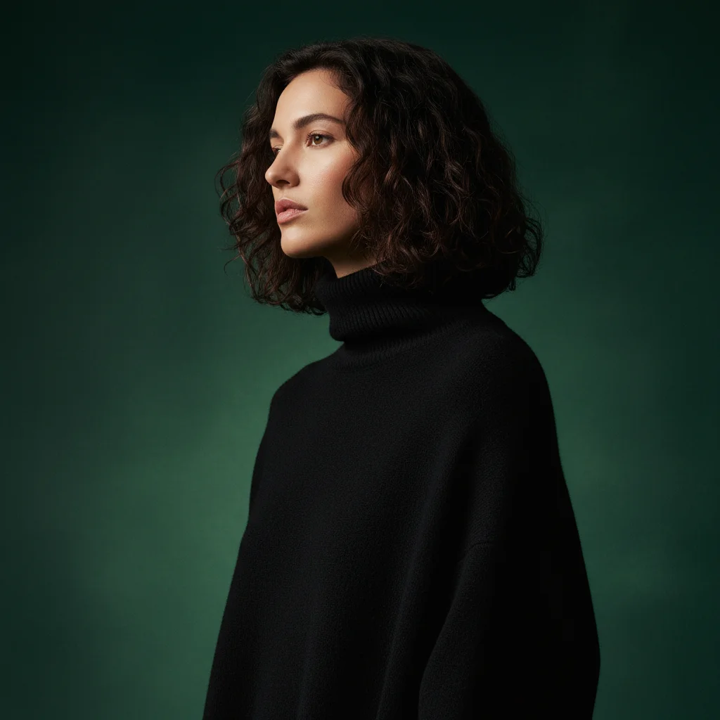 Minimalist Fashion - Turtleneck