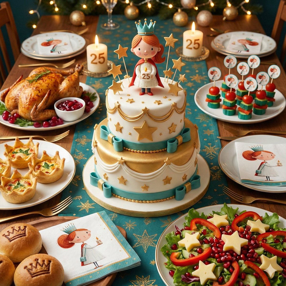 Magical Christmas Feast Creation