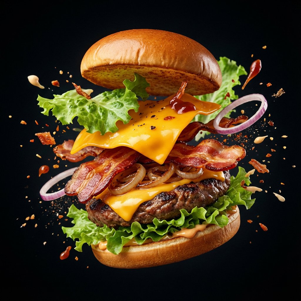 Explosive Food Poster
