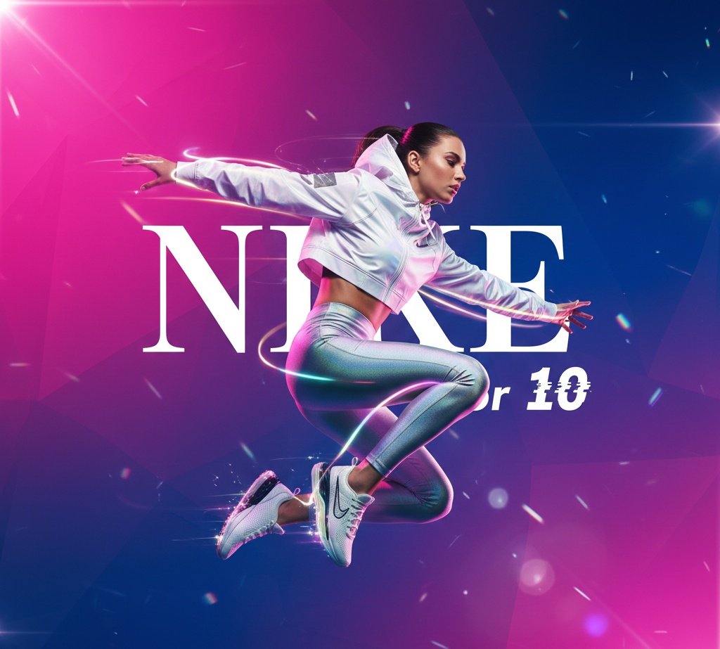 Nike Prism Jump Futuristic Fashion Ad