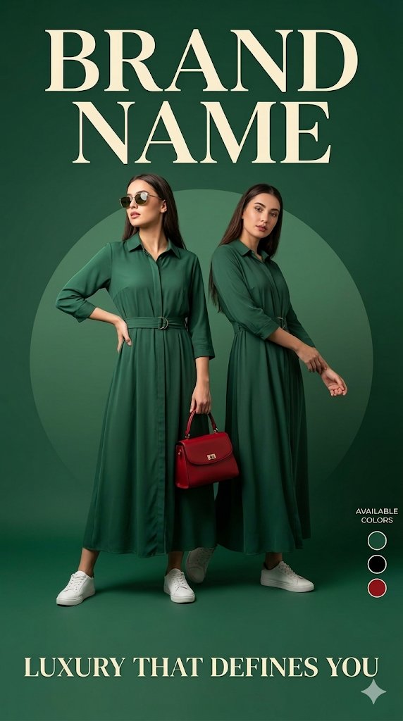 Luxury That Defines You Campaign Poster