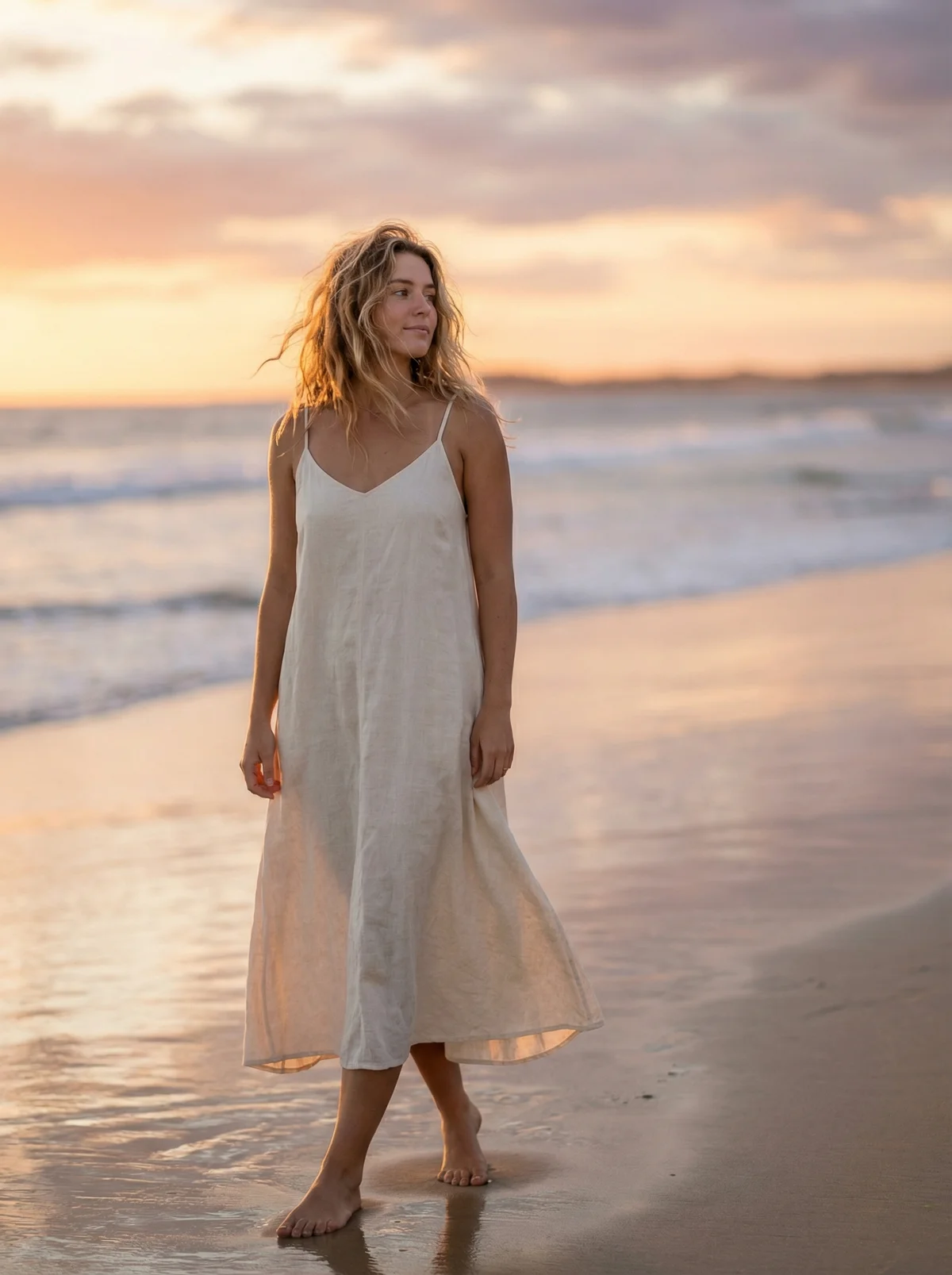Golden Hour Beach - Sundress