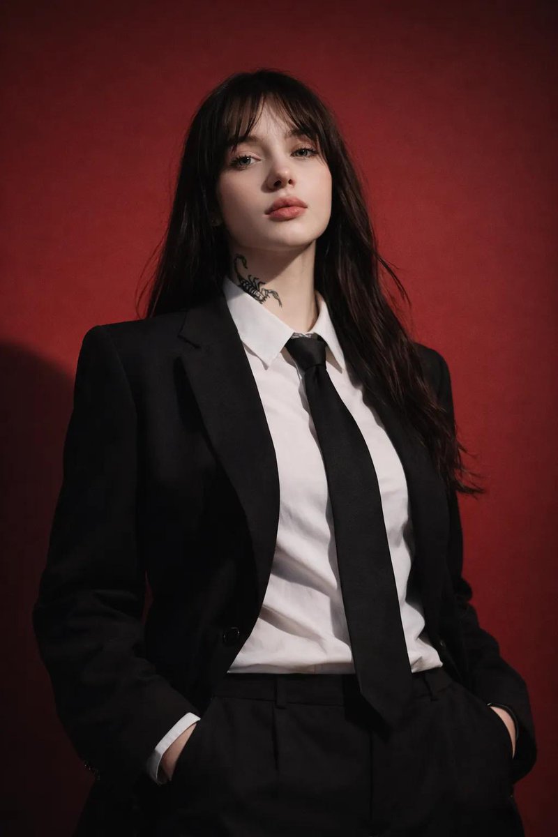 Bold Suit Fashion Portrait