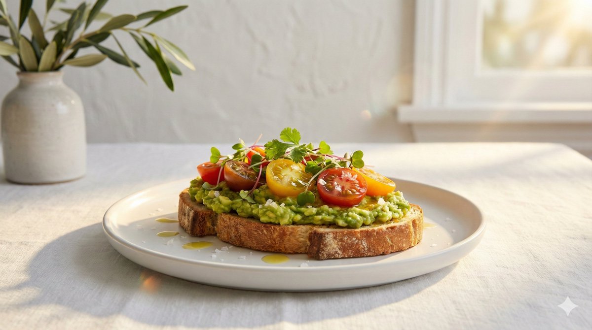 Golden Hour Luxury Food Hero Shot
