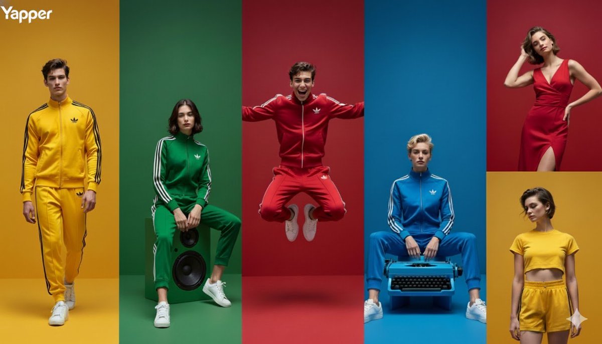 Split-Screen Color Fashion Editorial