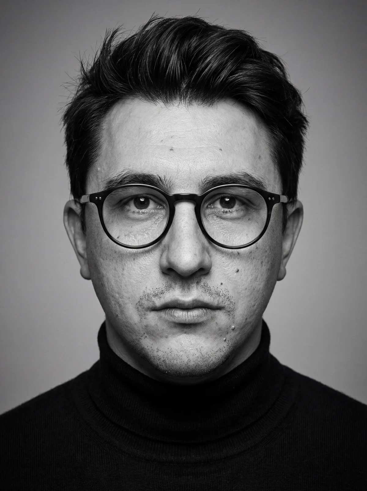 Hyper-Realistic Editorial Portrait