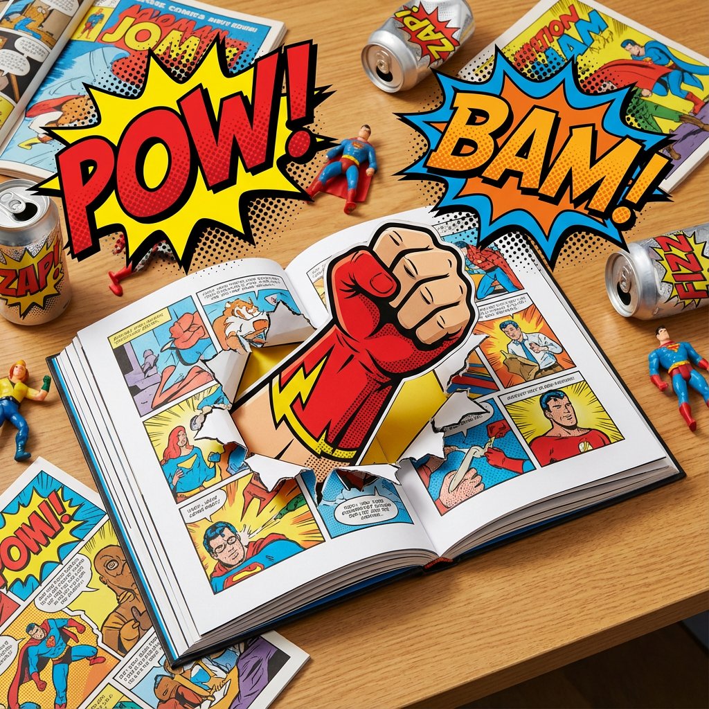 Iron Man Pop Art Comic
