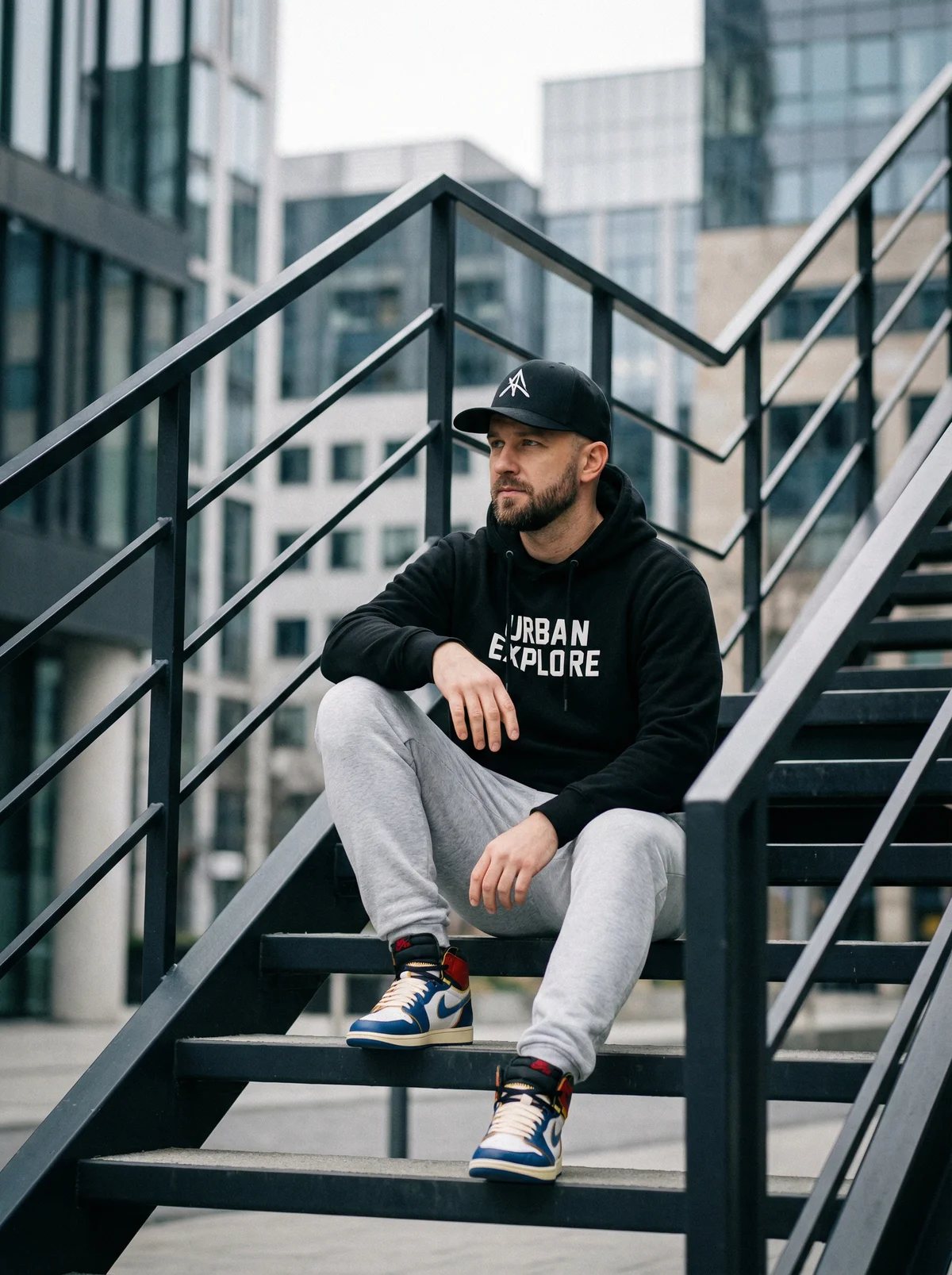 Industrial Stairs - Streetwear