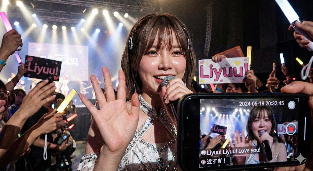 Liyuu Concert Close-up Fan Cam