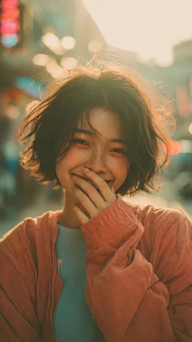 Golden Hour Street Portrait