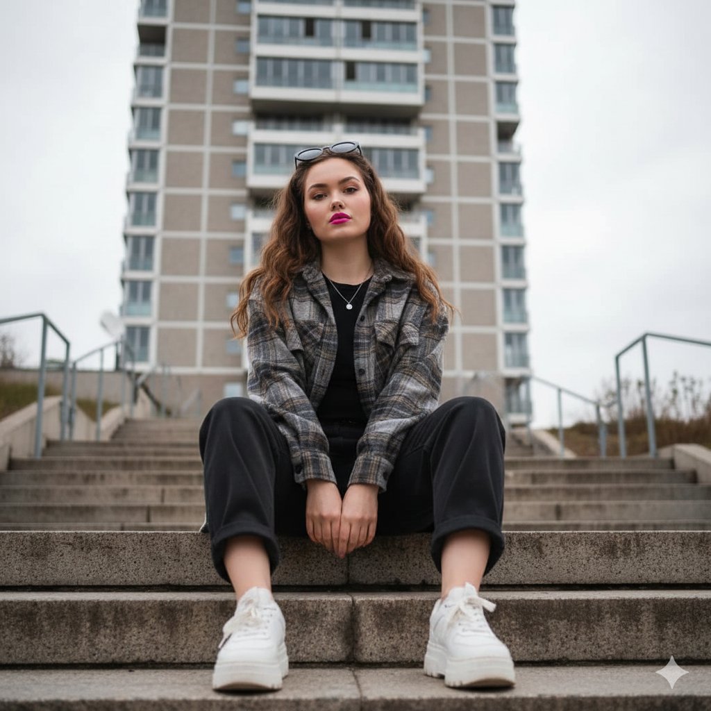 Moody Street Style Portrait