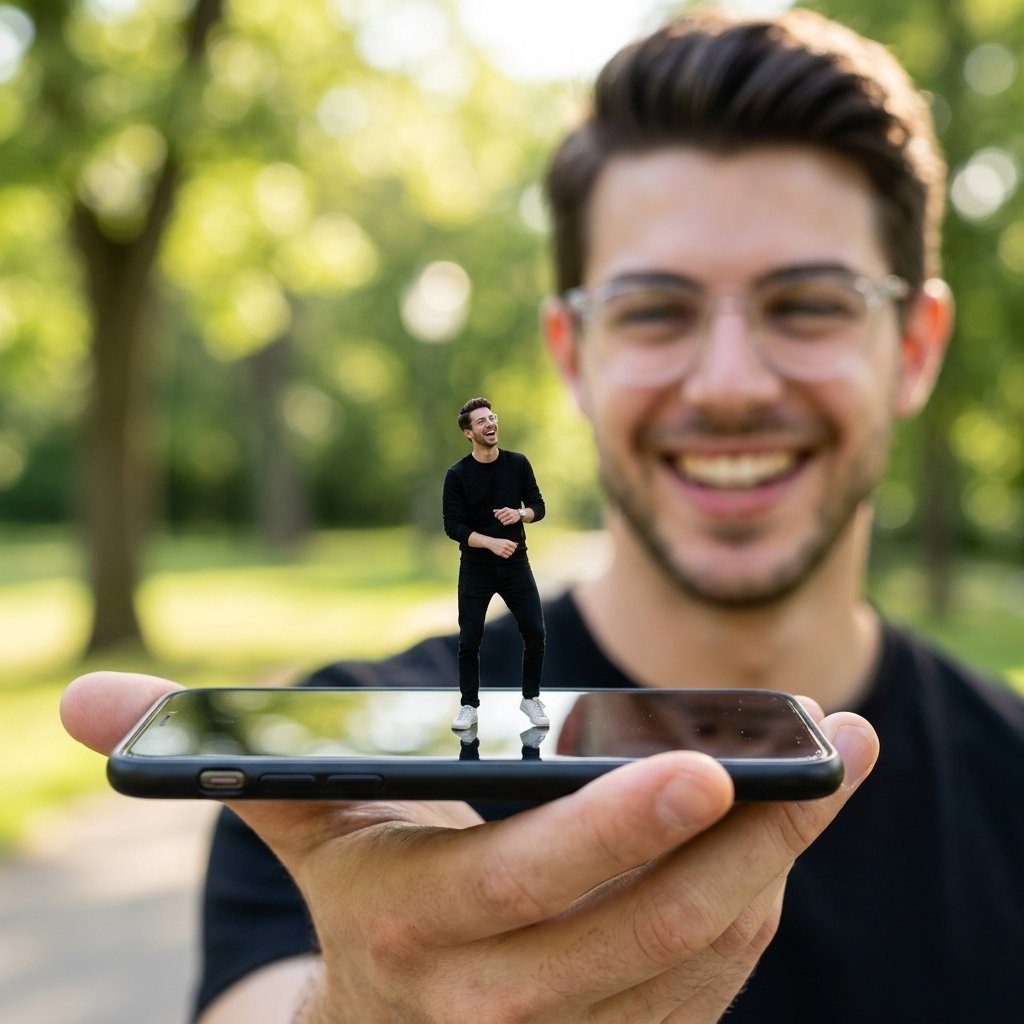 Dancing Miniature Illusion