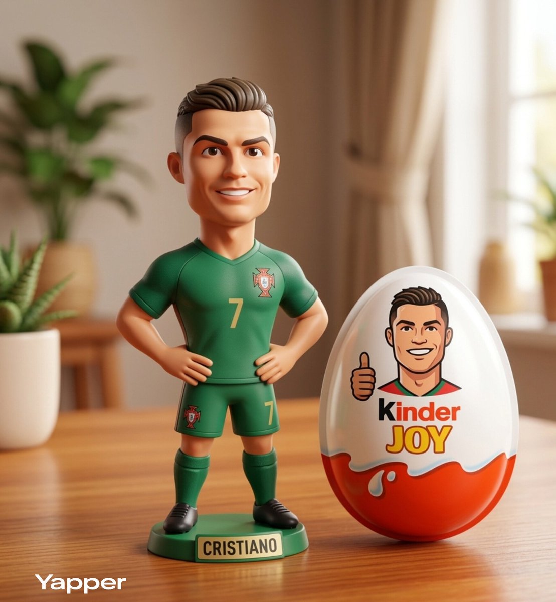 Ronaldo Kinder Joy 3D Figurine