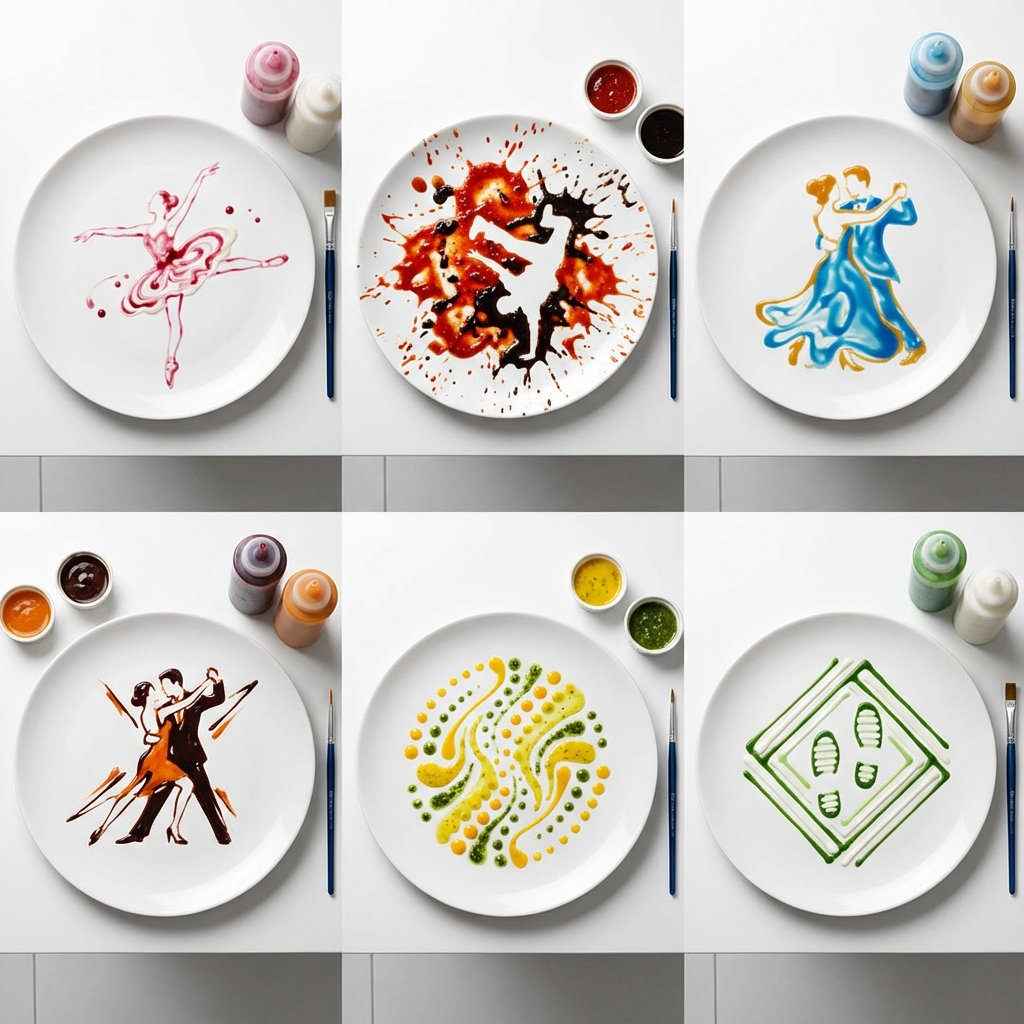 Sauce Choreography Dance On Plates