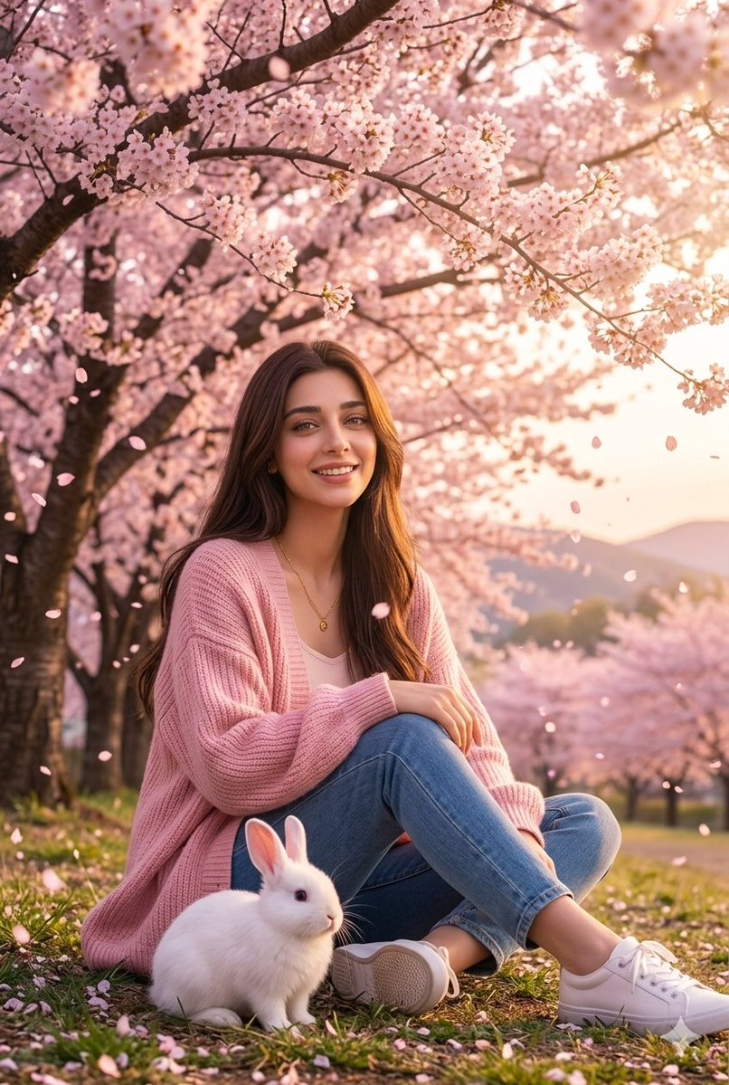 Cherry Blossom Sunset Dream