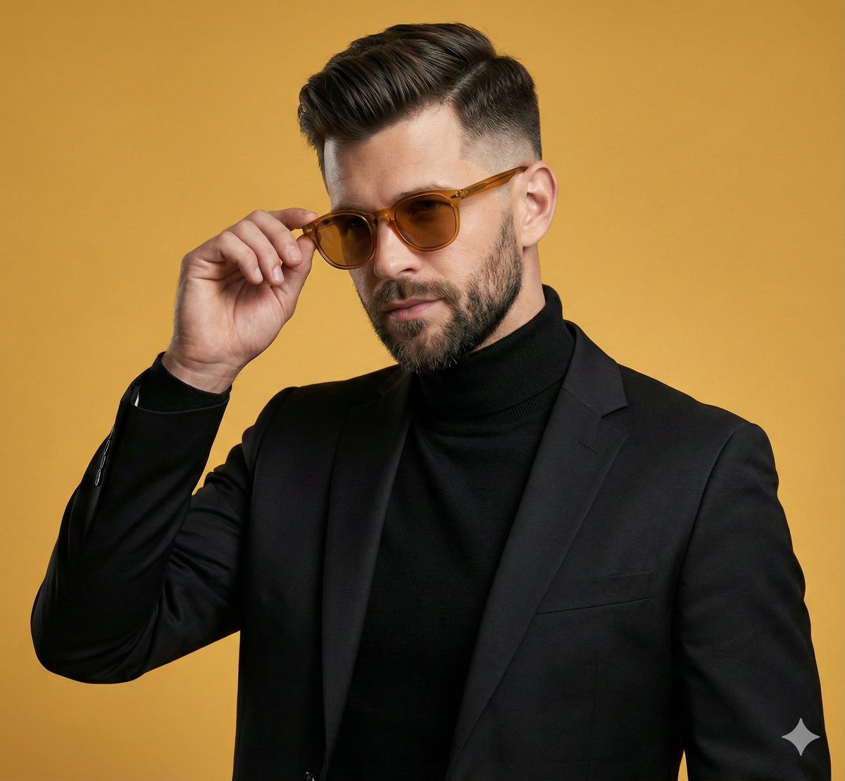 Confident Stylish Man Portrait