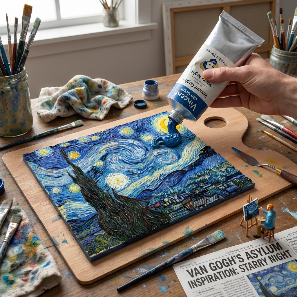Famous Paintings 3D Paint Squeeze