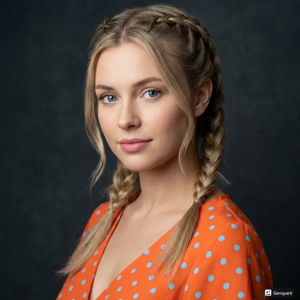 Cinematic Blonde Portrait in Daylight