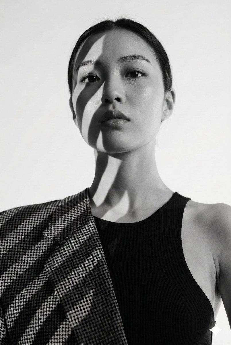 Shadow Fashion Portrait