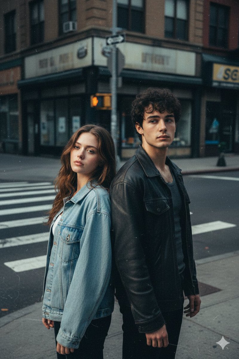 Retro Flash Street Couple