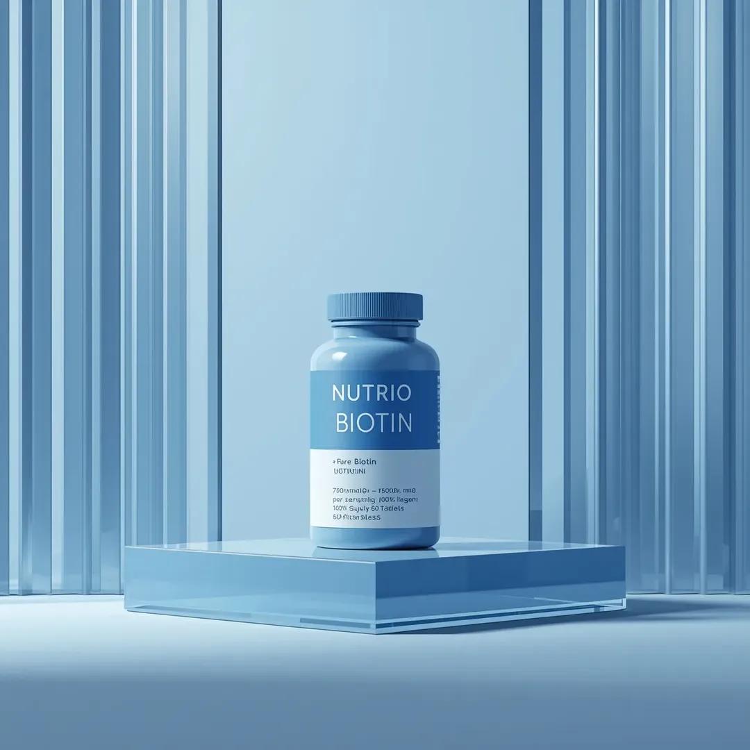 Minimalist Biotin Supplement Product Shot