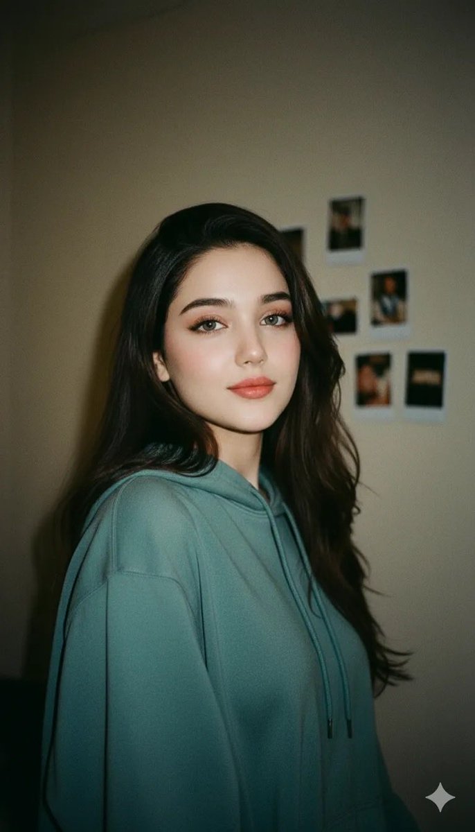 Cozy Teal Hoodie Cinematic Portrait