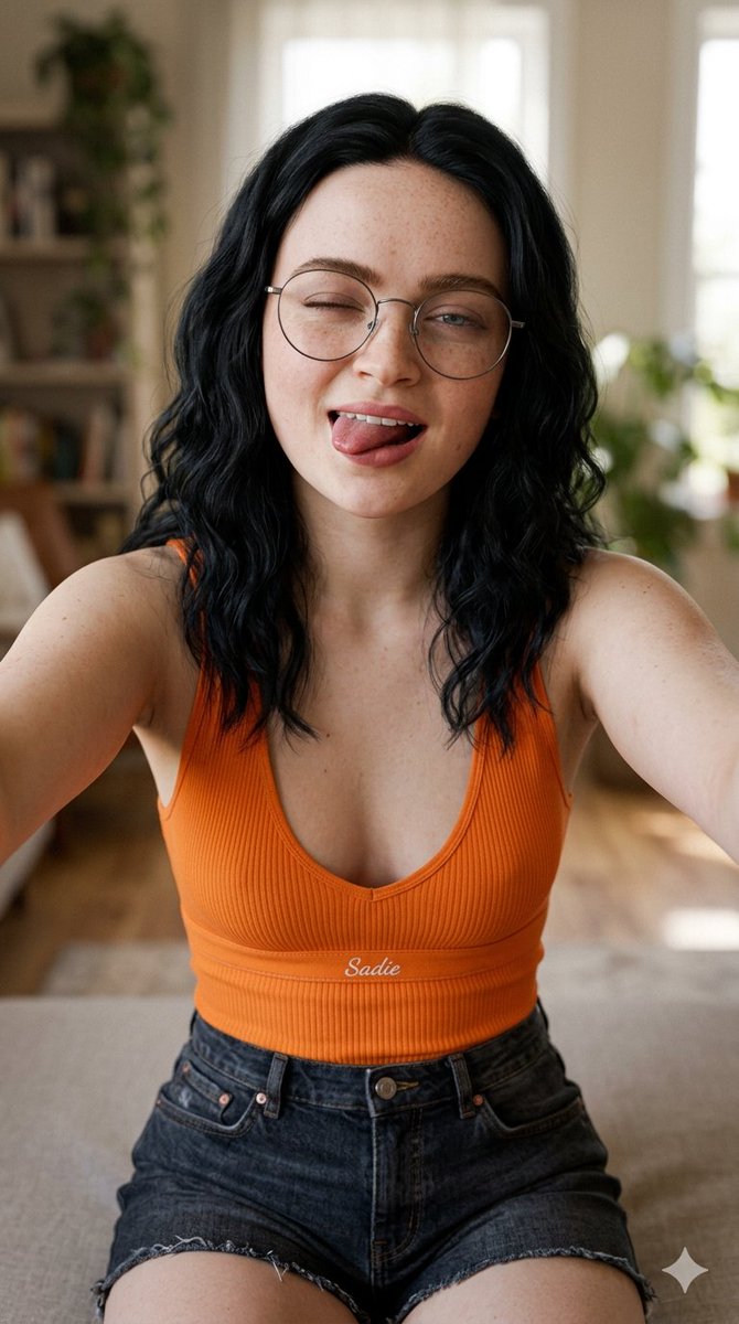 Playful Selfie Portrait