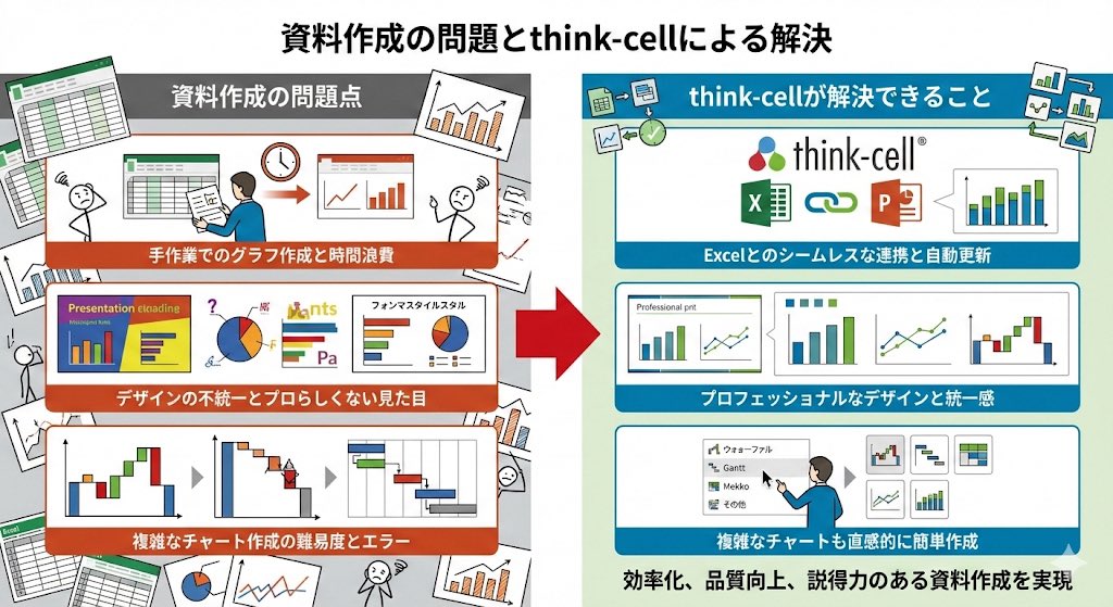 think-cell solves document creation problems