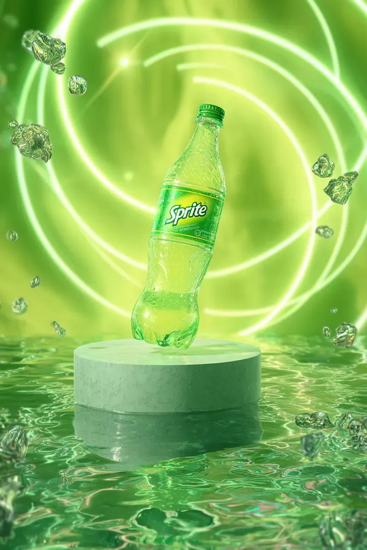 Neon Sprite Cosmic Float