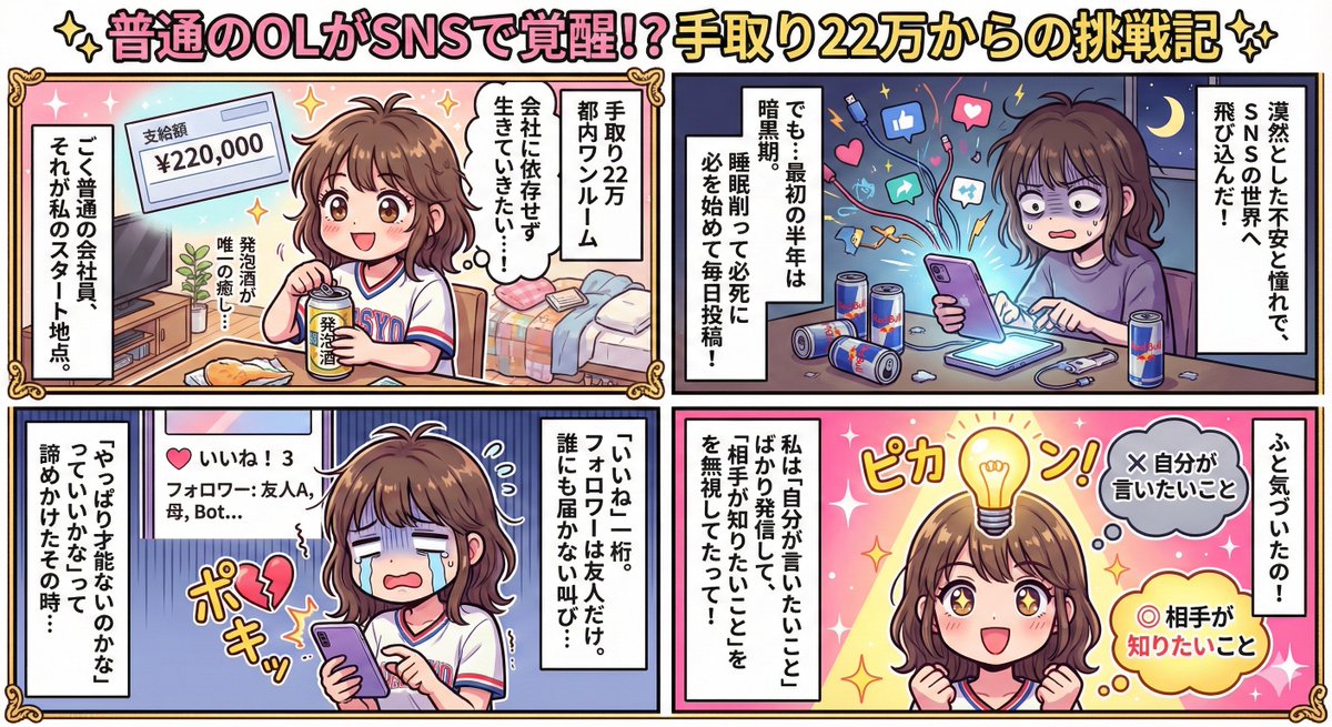 Rich Four-Panel Comic Magic
