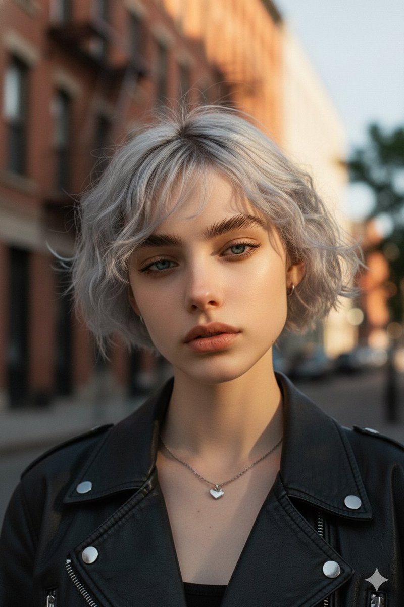 Cinematic Leather Portrait Moody
