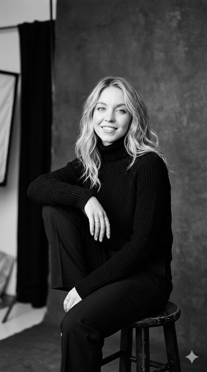 Timeless Black White Portrait