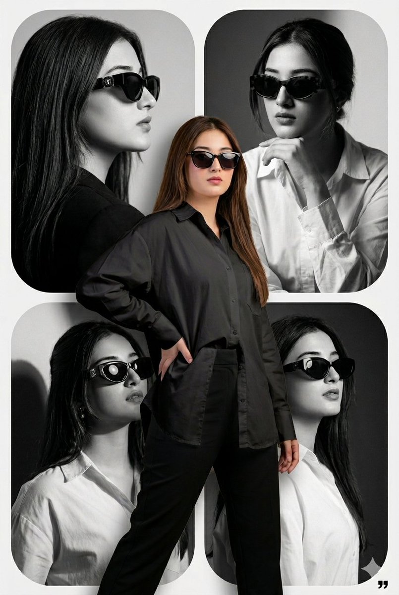 Fashion Collage Poster Design