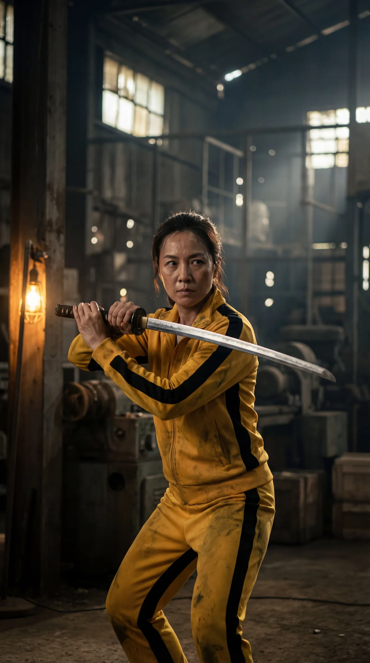 Revenge Action - Yellow Tracksuit