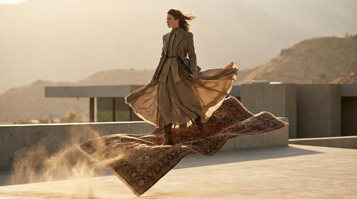 Magic Carpet Fashion Editorial