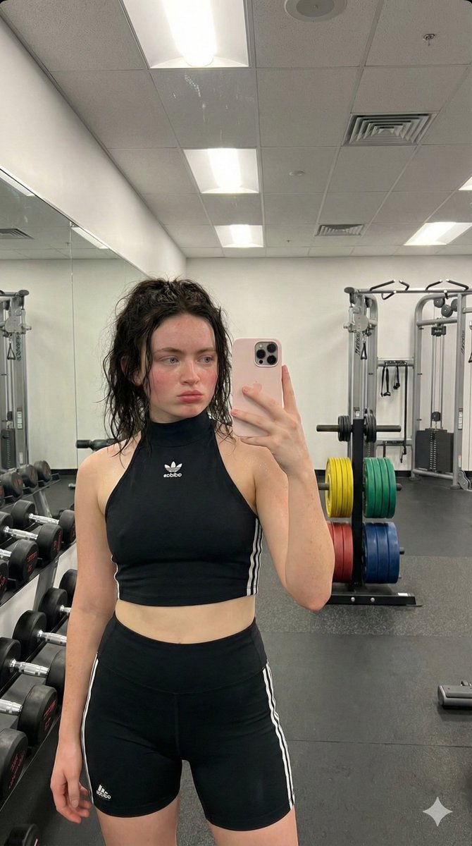 Gym Selfie Moment
