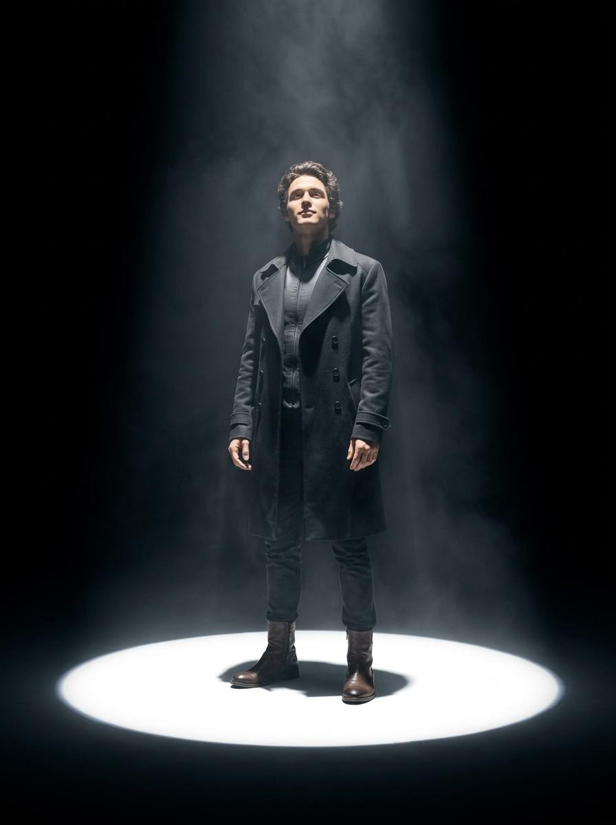 Spotlight Isolation Portrait